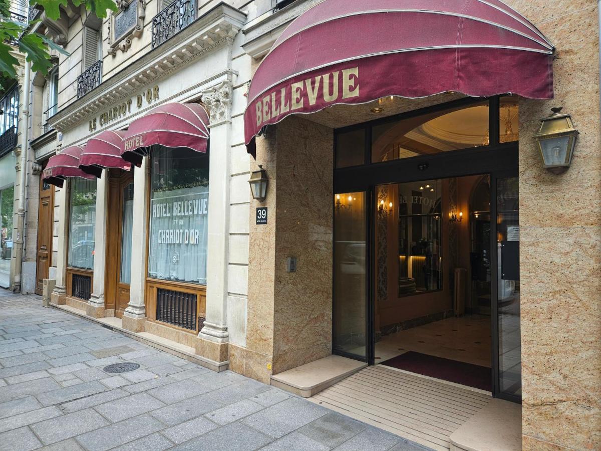 Hotel Bellevue Et Du Chariot D'Or Párizs Kültér fotó